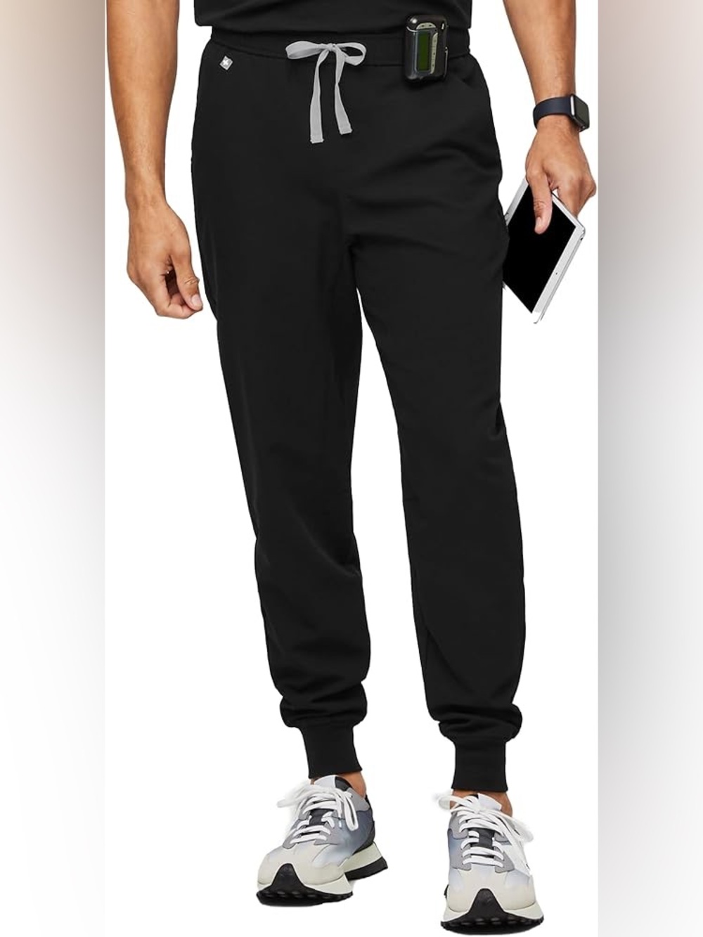Figs Sz XS-S Black Casual Basic Scrub Hospital Doctor Pants